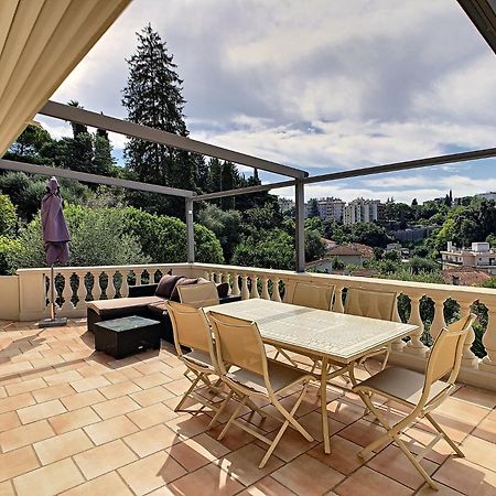 Villa Paradiso, Logement Avec Piscine, Nice Nord Exterior foto