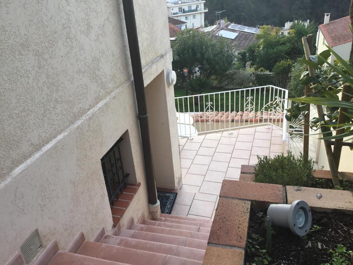 Villa Paradiso, Logement Avec Piscine, Nice Nord Exterior foto