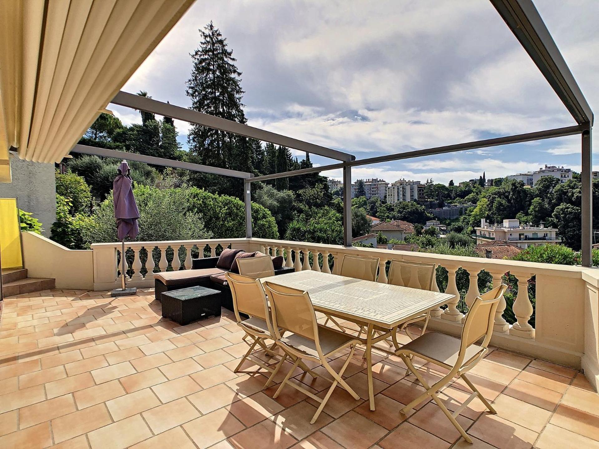 Villa Paradiso, Logement Avec Piscine, Nice Nord Exterior foto